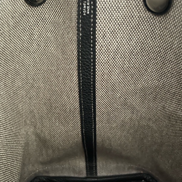 SOLD Hermes Garden Party 36 Toile and Leather - Picture 6 of 10